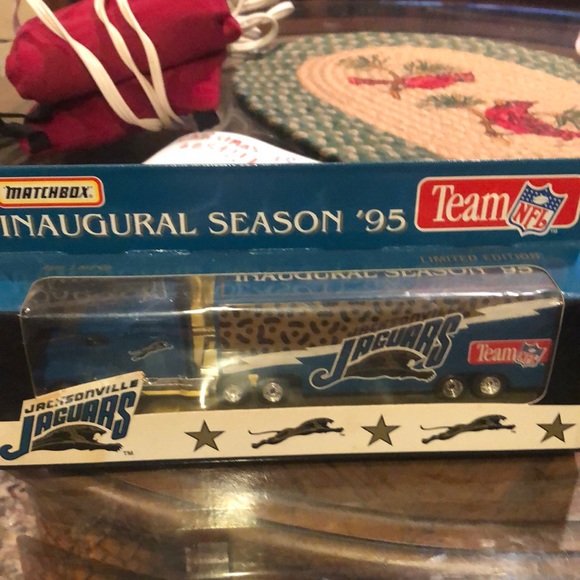 Toys Jacksonville Jaguars 95 Inaugural Season Team Truck Poshmark